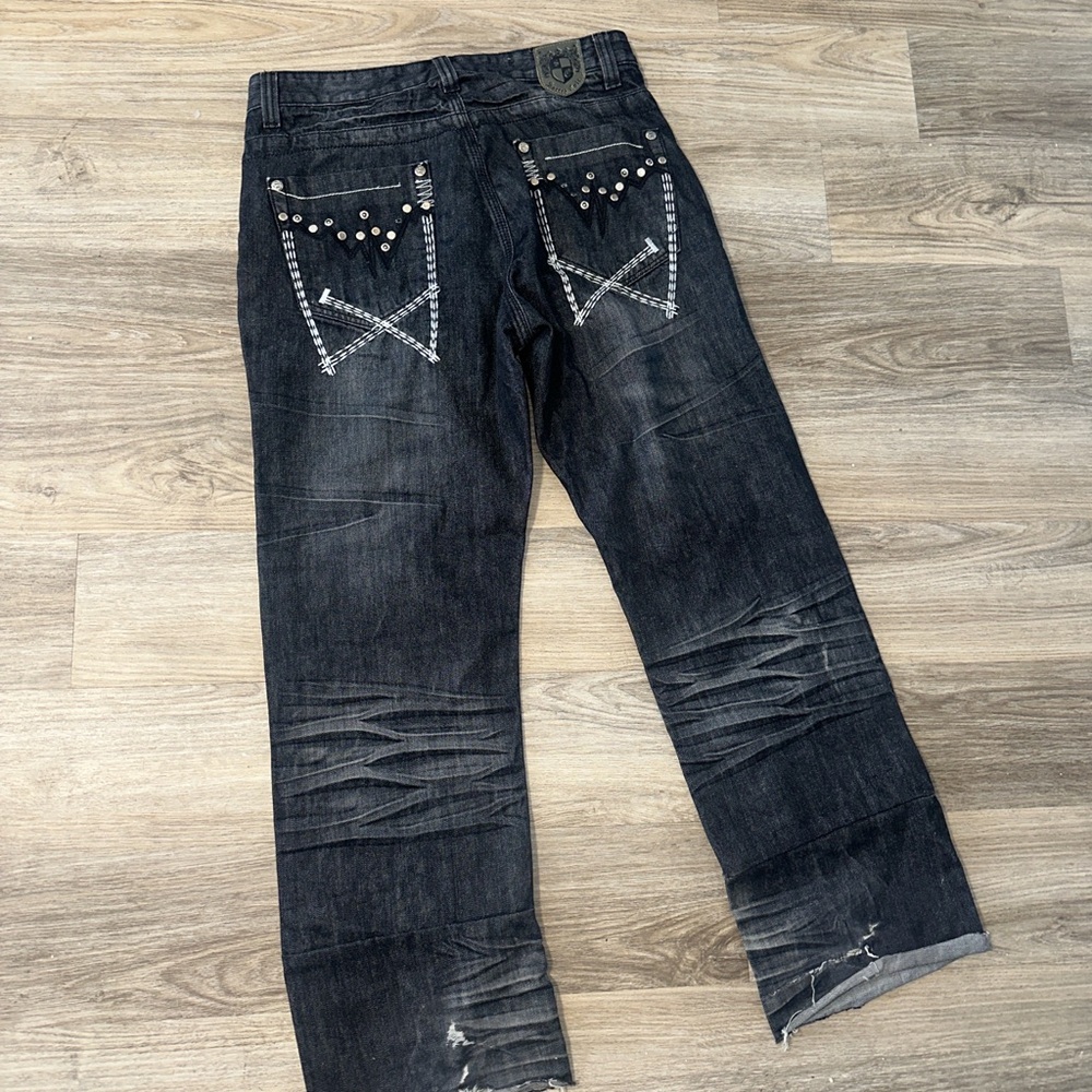 Affliction Like Sacred Cult Dark Wash Straight Leg Jeans